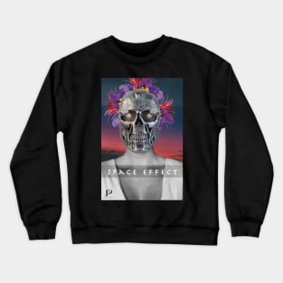 Space Night Effect Women Crewneck Sweatshirt